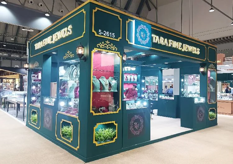 TARA FINE Jewellers 6mx4m - 24sqm - Sharjah Jewellery Show, Sharjah